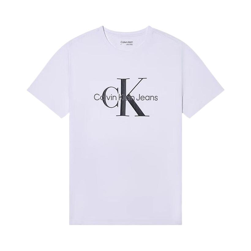 Calvin Klein logo字母印花圆领短袖T恤 419138P