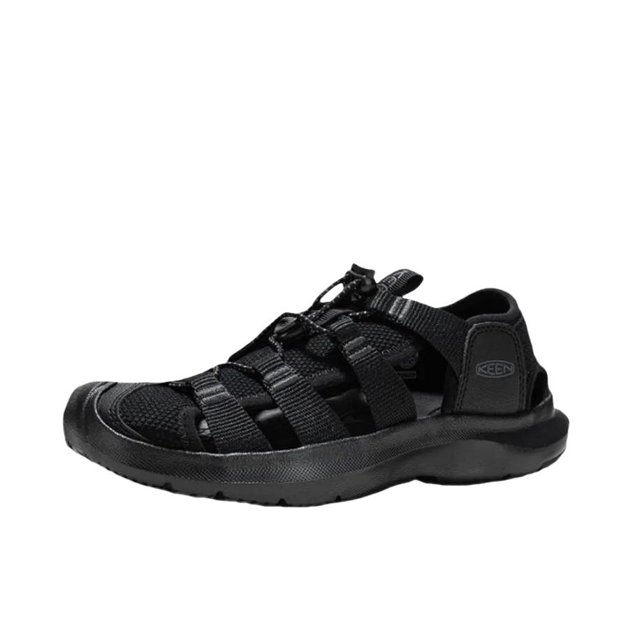 推荐商品：KEEN/科恩 SEANIK H2 溯溪鞋 透气涉水随性涤纶 女款/黑色/磁铁灰