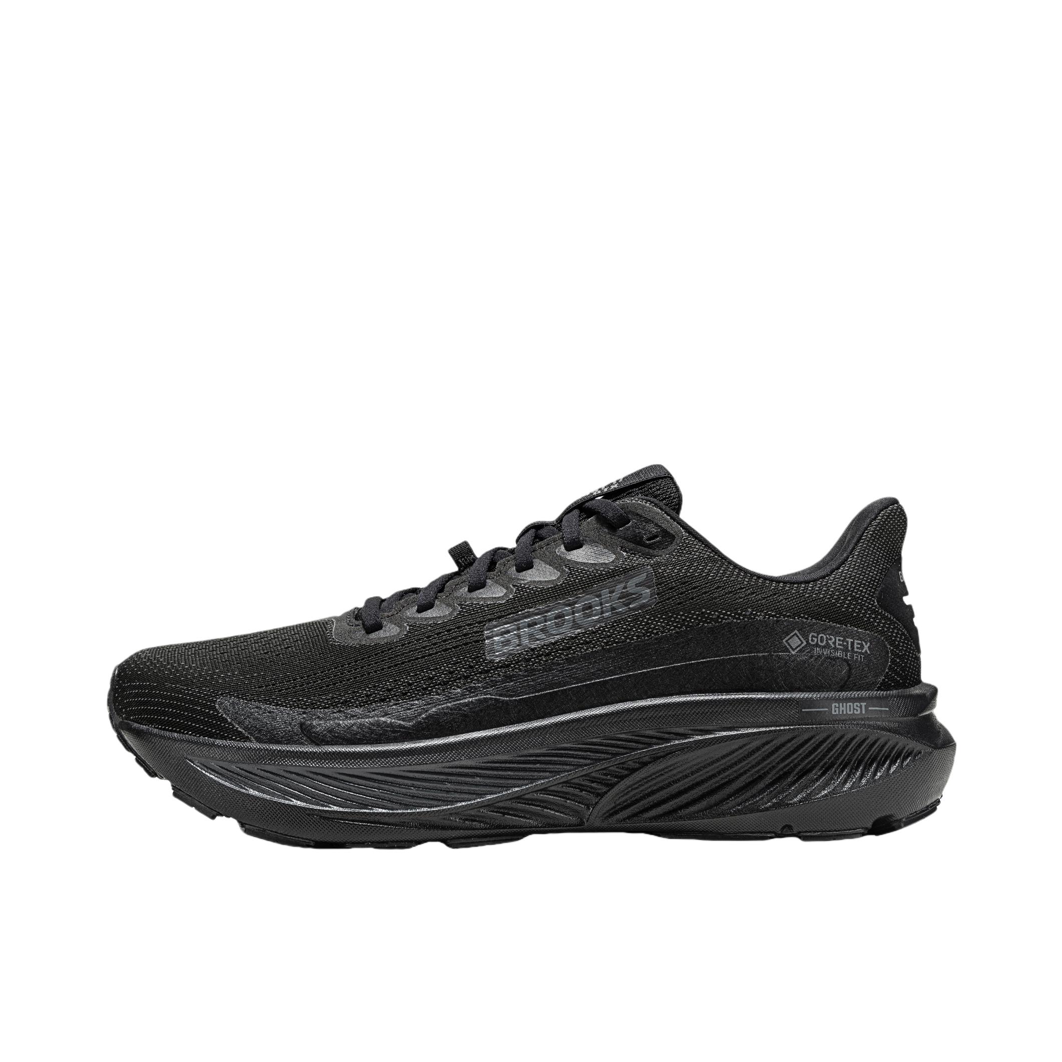 推荐商品：Brooks/布鲁克斯 Ghost 17 GTX幽灵 跑鞋 缓震防水运动跑步 黑色/乌木色