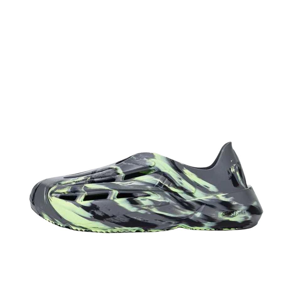 推荐商品：adidas Lightblaze Moc 运动休闲鞋 洞洞鞋 防滑耐磨缓震回弹低帮时尚一脚蹬 灰色 