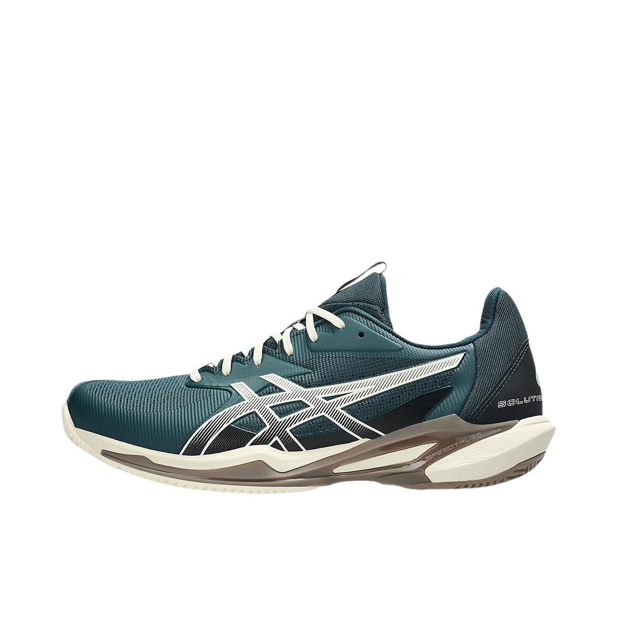 推荐商品：Asics/亚瑟士 Solution Speed FF 3 减震缓冲 灵活轻便 速度型 防水 网球鞋 深绿色 