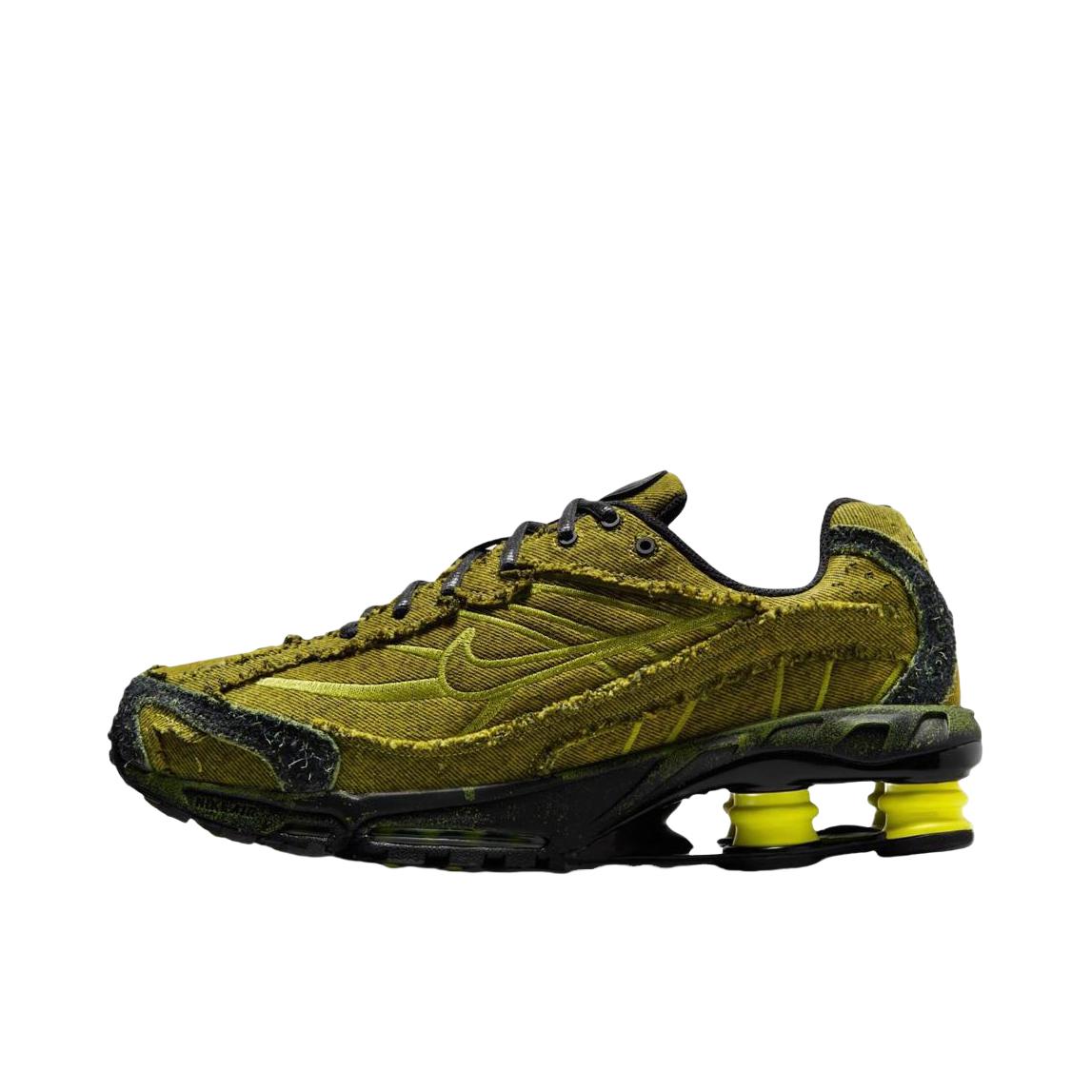 推荐商品：Nike Shox Ride 2 跑鞋 织物防滑耐磨复古支撑贴合回弹 黄色/绿色/黑色