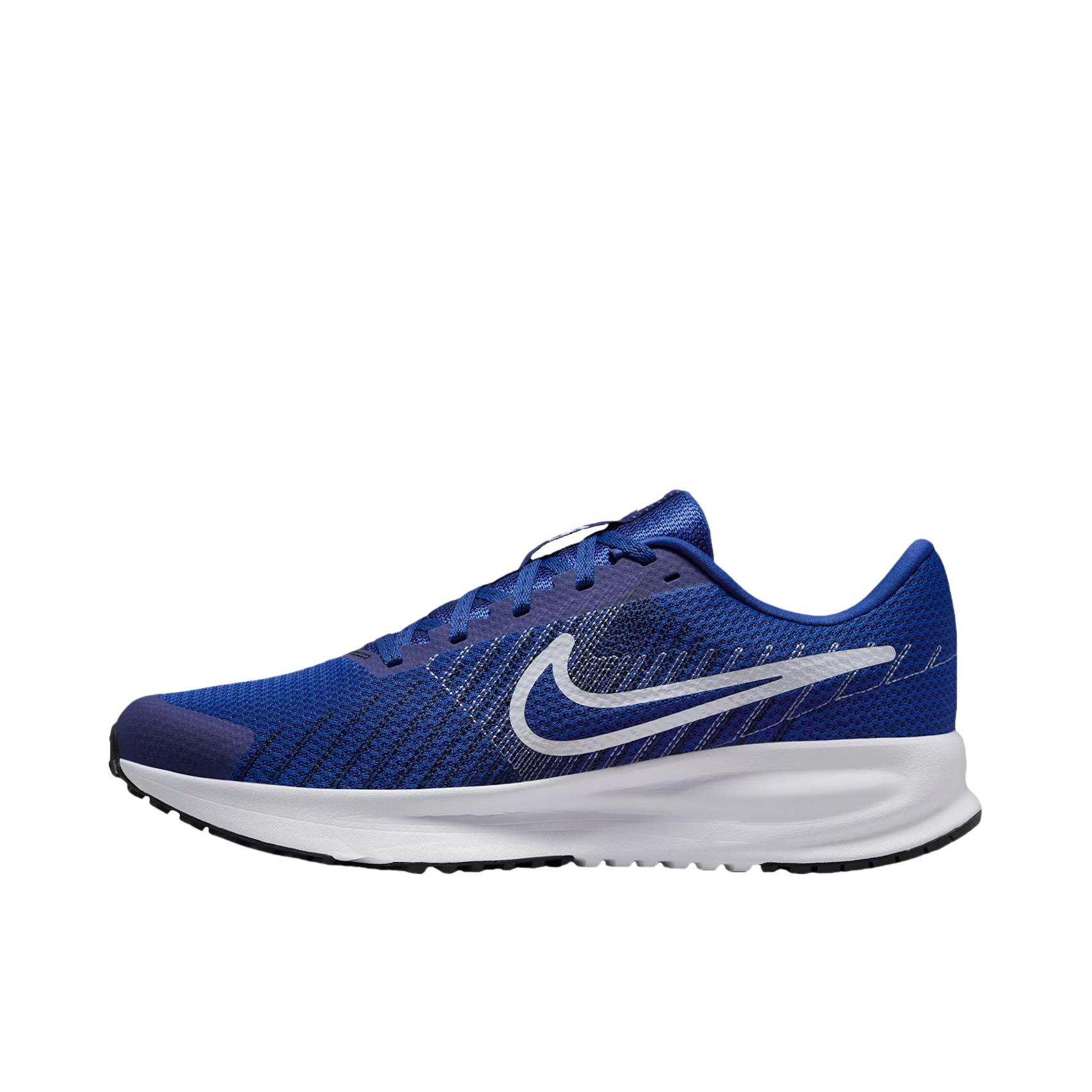 推荐商品：Nike RUN DEFY 跑鞋 低帮减震防滑耐磨系带平底抓地舒适百搭 深蓝色
