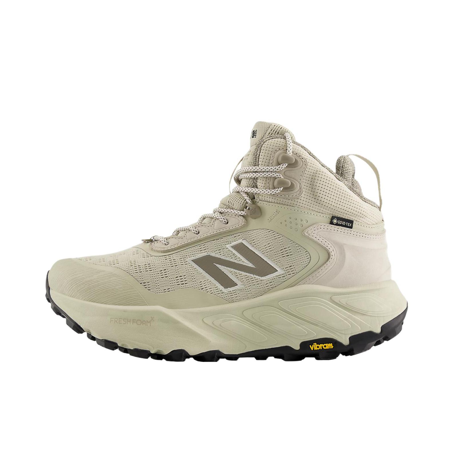 推荐商品：New Balance Fresh Foam X Hierro v9 跑鞋 防滑耐磨低帮越野轻量耐久圆头贴合支撑 D宽/米色 