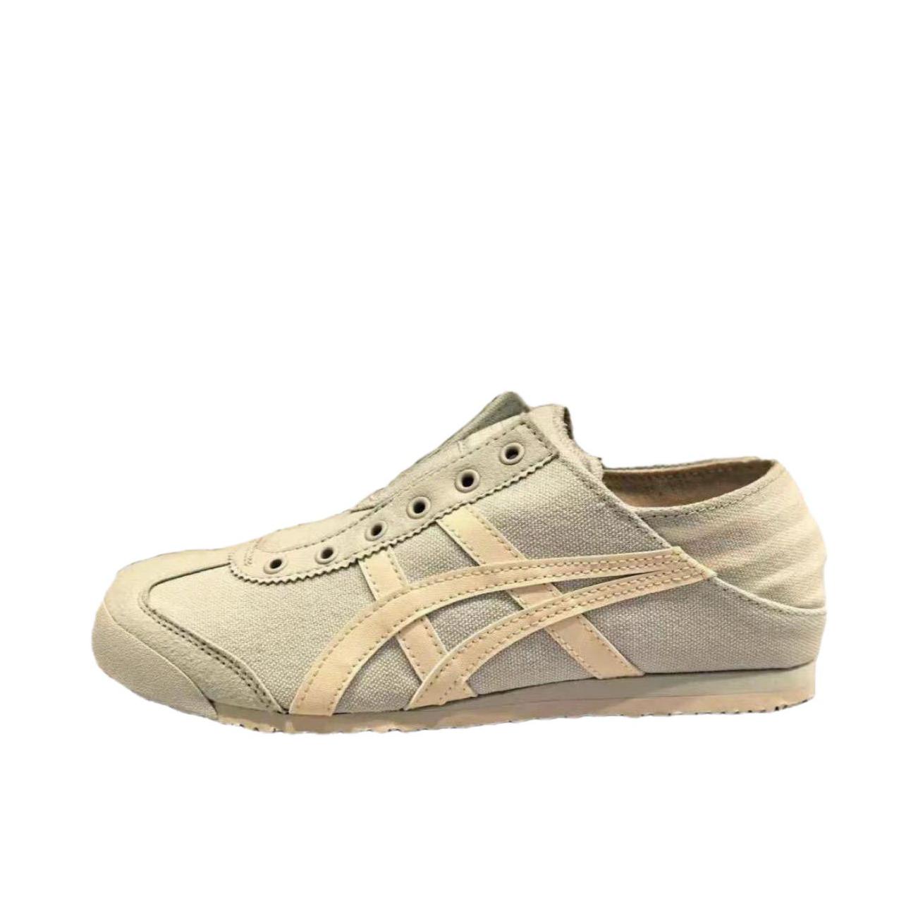 推荐商品：Onitsuka Tiger 鬼塚虎 Mexico 66 Paraty 跑鞋 一脚蹬潮流复古轻便舒适百搭 男款/淡蓝色/白色