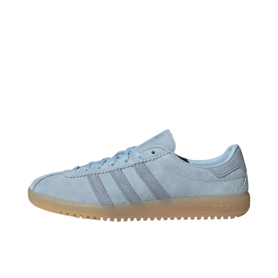 推荐商品：adidas Originals Bermuda T头鞋 德训鞋 板鞋 防滑耐磨轻便舒适复古百搭圆头 蓝色/质感蓝/树脂黄