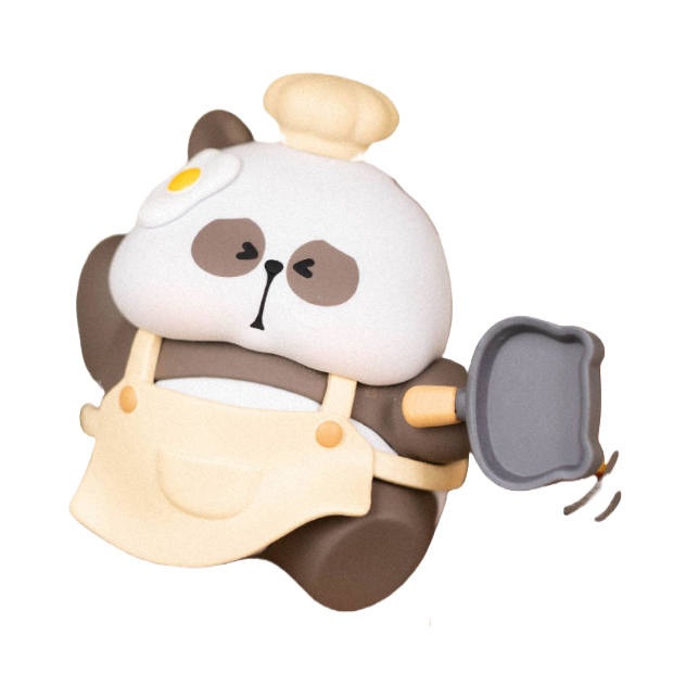 推荐商品：ToyCity/玩具城市 耙老师熊猫 今天不上班系列 盲盒