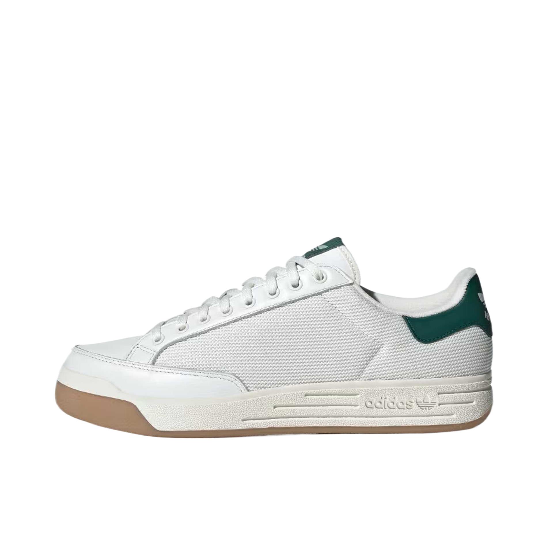 推荐商品：adidas Originals Rod Laver 板鞋 防滑耐磨轻便透气舒适百搭 白色/深绿色