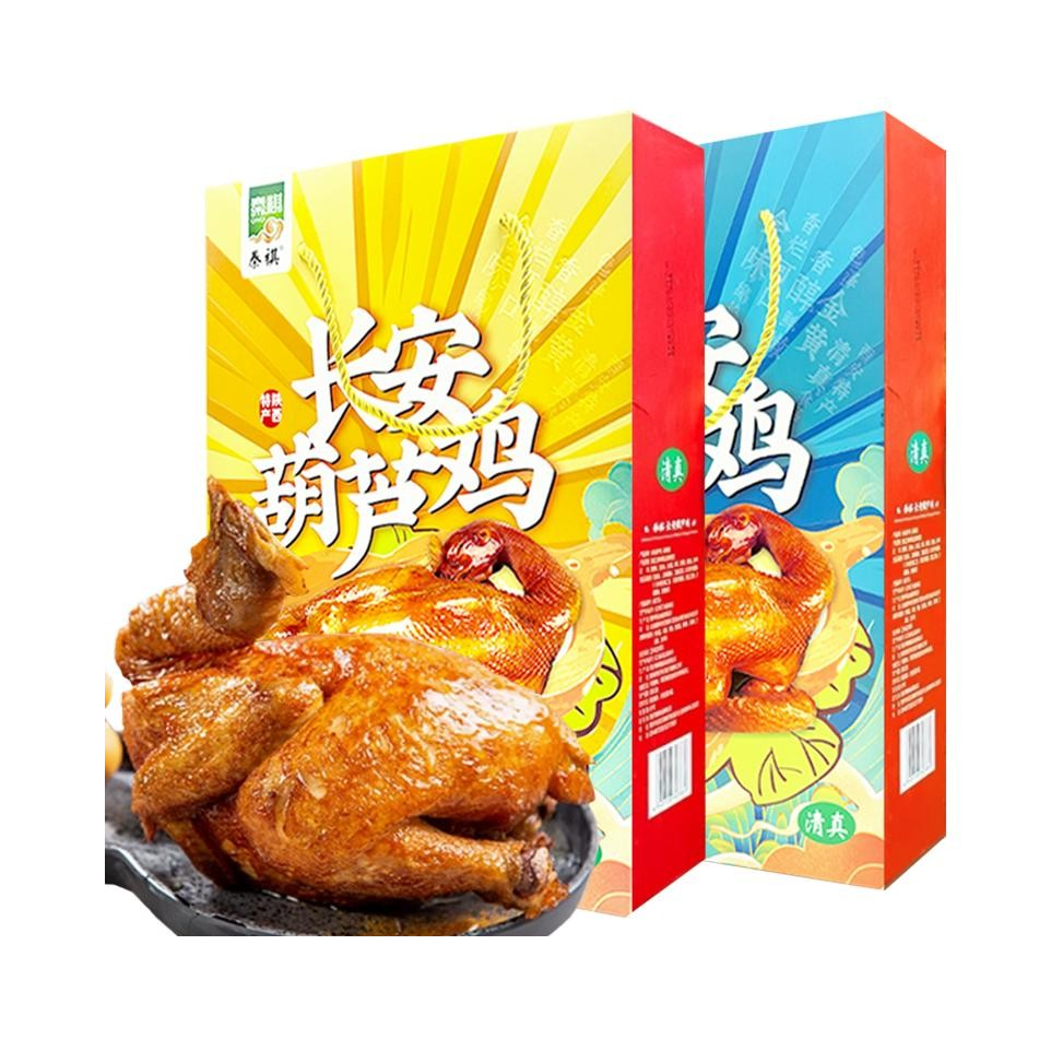 推荐商品：俏食娘 长安葫芦鸡 750g/盒 多口味组合