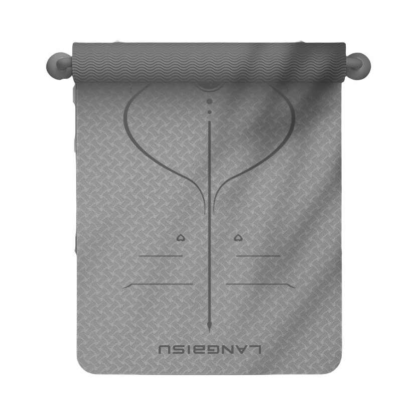 推荐商品：LaNGBISU/浪比速 家用 防滑 静音 加厚 TPE 长方形 瑜伽垫