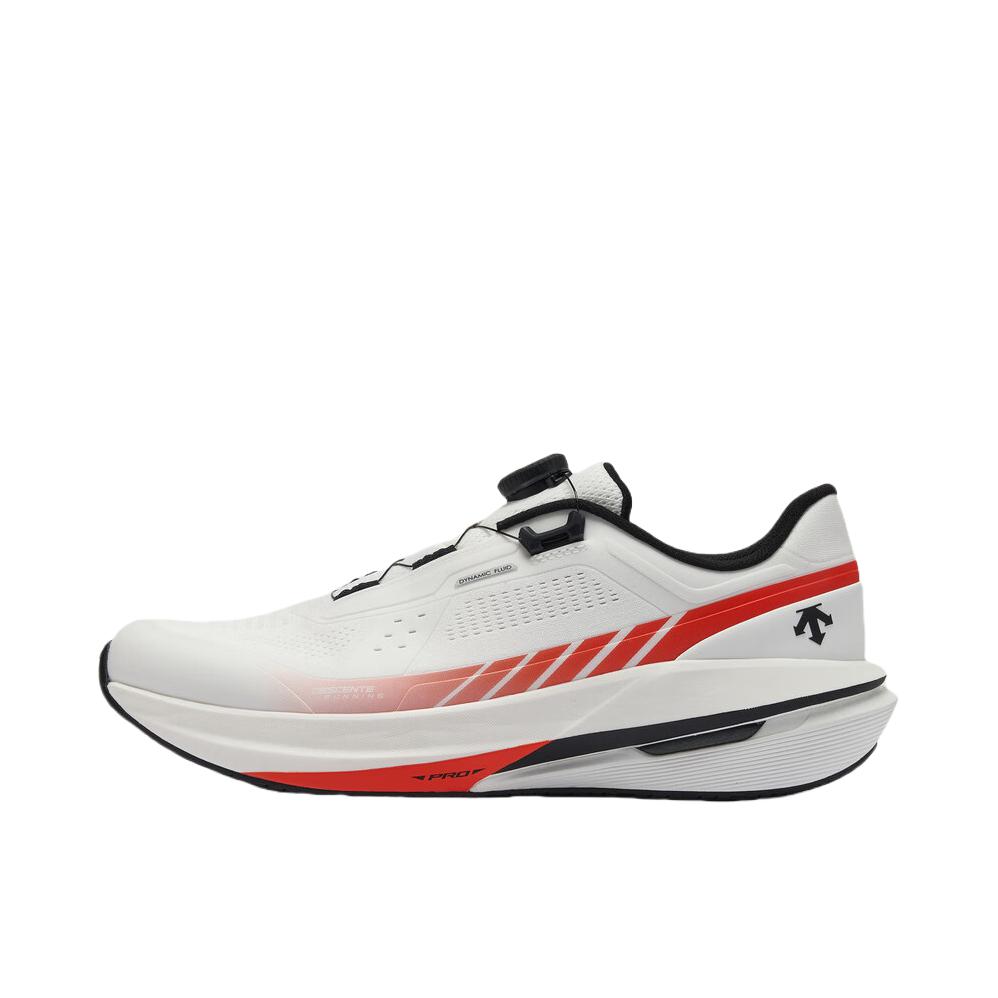 推荐商品：迪桑特 ENERZITE D/F RIDE WIRE 跑鞋 时尚舒适休闲 白色/红色