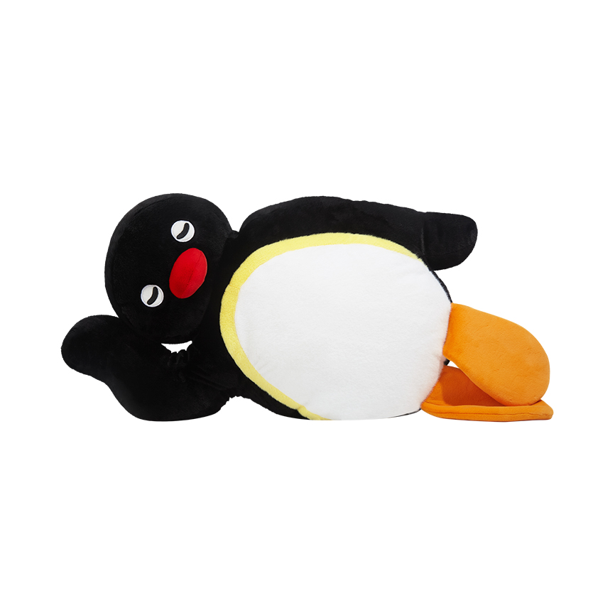 推荐商品：SHANDMOO/山莫 躺平扁扁抱枕 企鹅 毛绒玩具