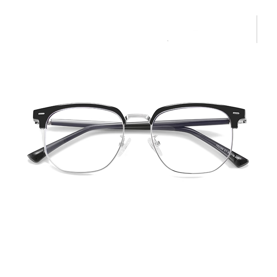 推荐商品：Schever 合金半框眼镜 22045