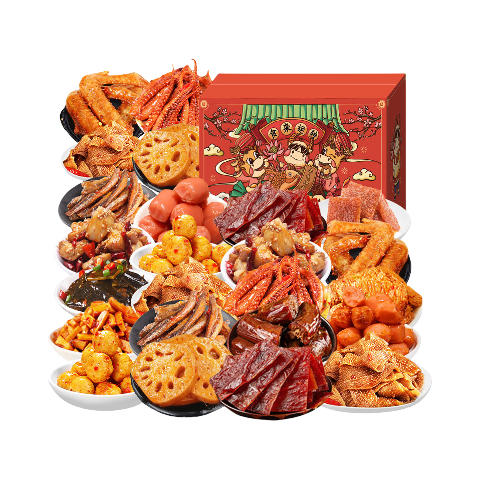 推荐商品：英仔 鱼类卤味零食 礼盒装