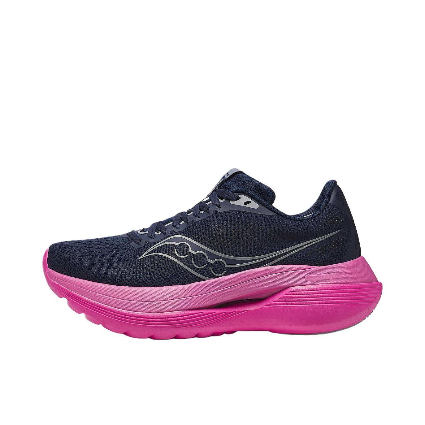 推荐商品：Saucony/索康尼  Endorphine Trainer  啡训 碳板 回弹 缓震 系带 竞速训练  跑鞋 竞速鞋 女款/黑色/紫色/粉色 