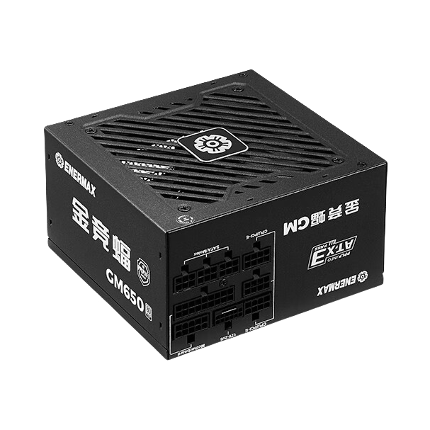 推荐商品：ENERMAX/安耐美 金竞蝠GM系列 80Plus金牌 全模组 电脑电源 全日系电容 断电保护 FDB风扇