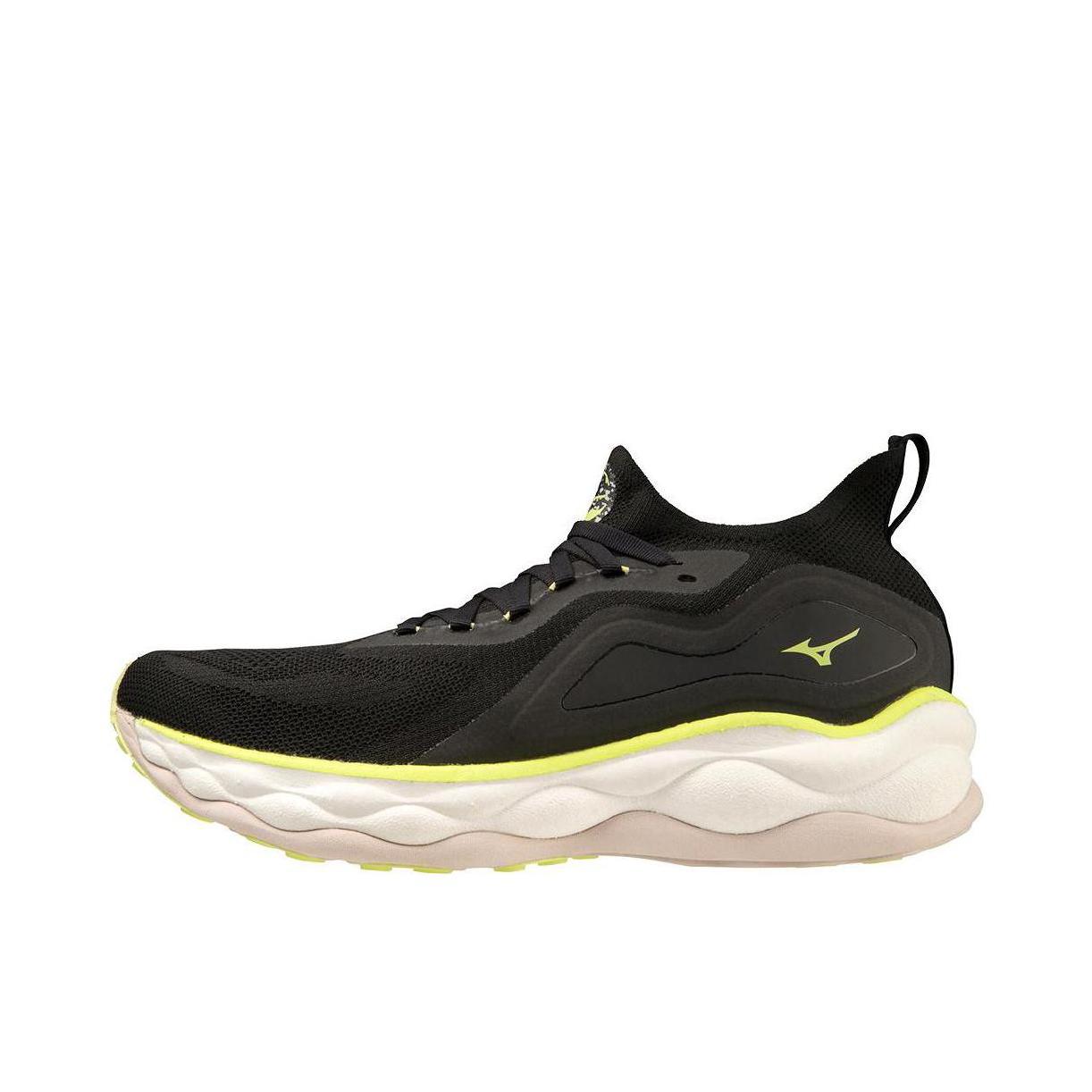 推荐商品：Mizuno/美津浓 Wave Duel Neo 防滑耐磨 轻质透气 合成革 跑鞋 黑色
