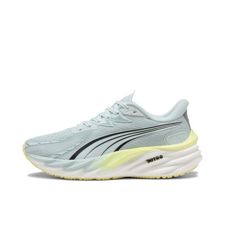 推荐商品：Puma/彪马 Velocity Nitro 4 跑鞋 透气减震回弹耐磨舒适 海洋玻璃色/黄金色