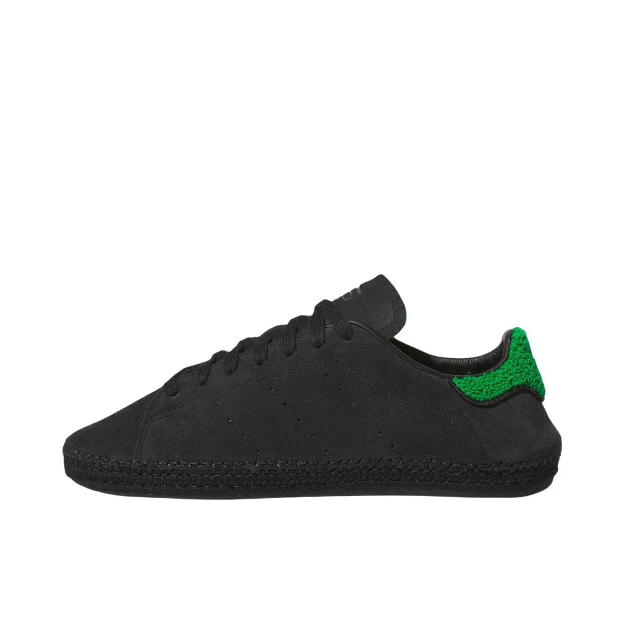 推荐商品：adidas Originals Stan Smith 板鞋 减震透气轻便低帮包裹性 CLOT联名/黑色/绿色