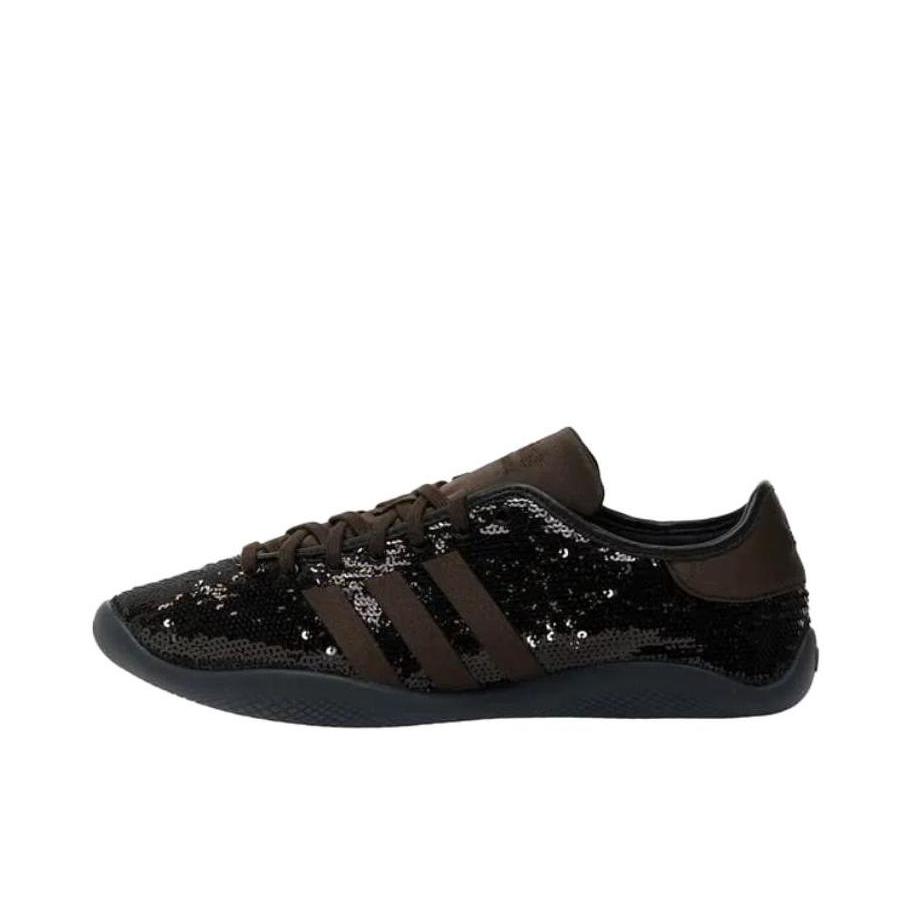 推荐商品：adidas Originals KARINTHA 运动休闲鞋 低帮百搭轻便舒适 WALES BONNER联名/棕色