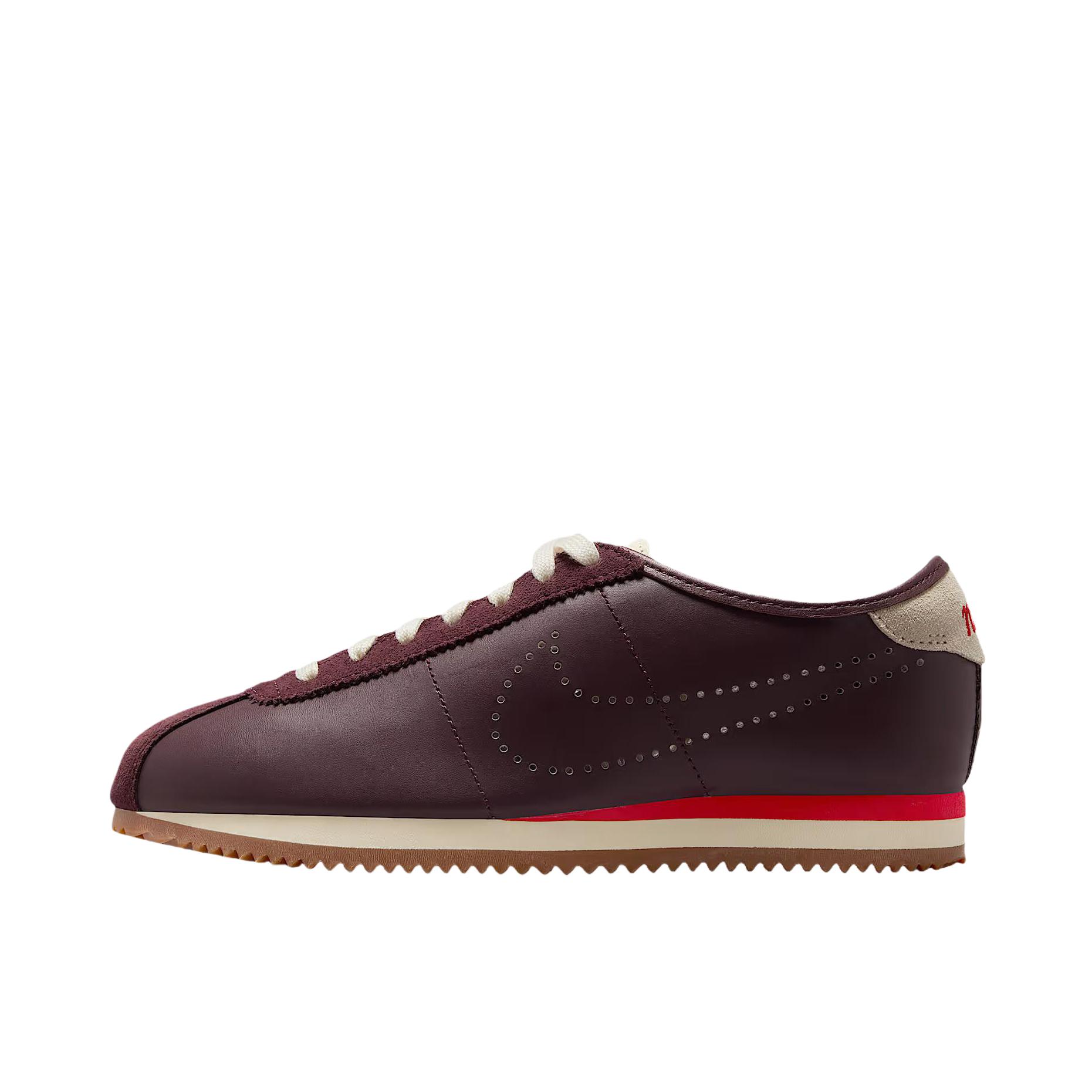 推荐商品：Nike Classic Cortez 阿甘鞋 跑鞋 防滑耐磨缓震透气轻便抓地舒适低帮耐穿贴合 女款/酒红色