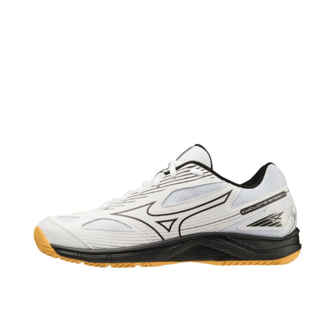 推荐商品：Mizuno/美津浓 Cyclone Speed 4 舒适百搭 防滑耐磨 透气排球鞋 黑色/白色