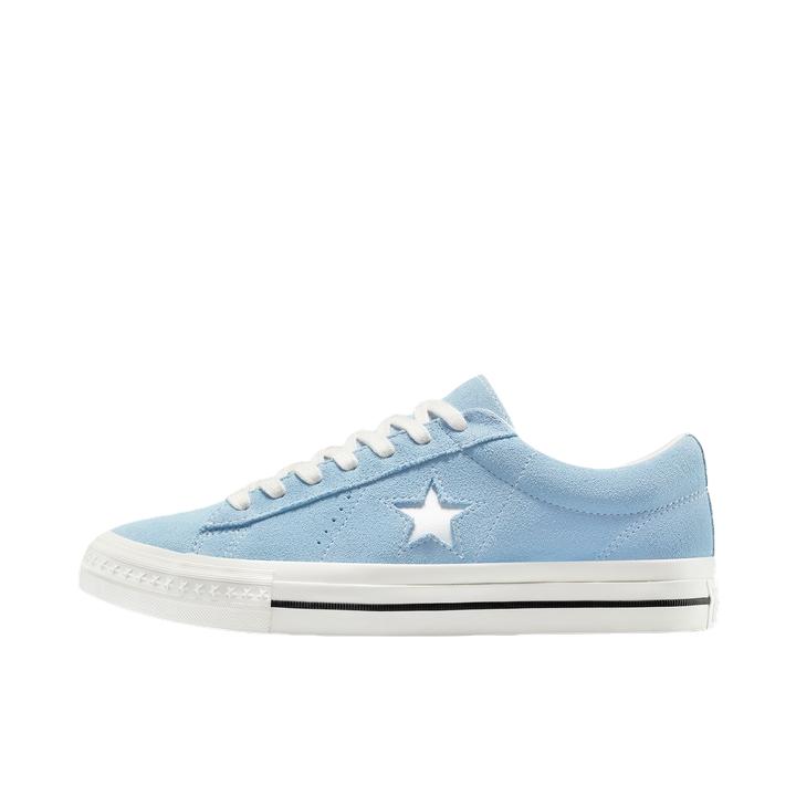 推荐商品：Converse/匡威 One Star 95 复古 低帮 休闲 系带 板鞋 蓝色/白色/黑色