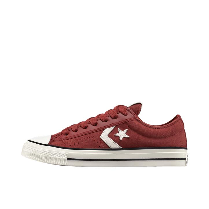 推荐商品：Converse/匡威 Star Player 76 帆布鞋 防滑耐磨舒适轻便易穿圆头百搭复古支撑 酒红色