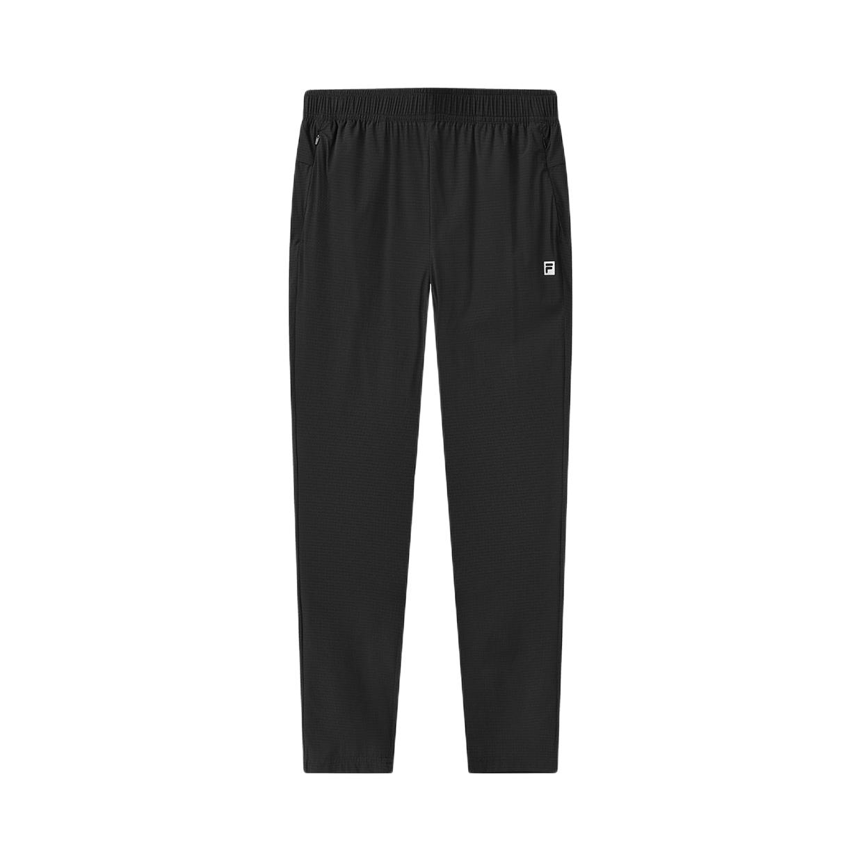 FILA ATHLETICS 梭织运动修身休闲长裤 男女同款 A11M121805F