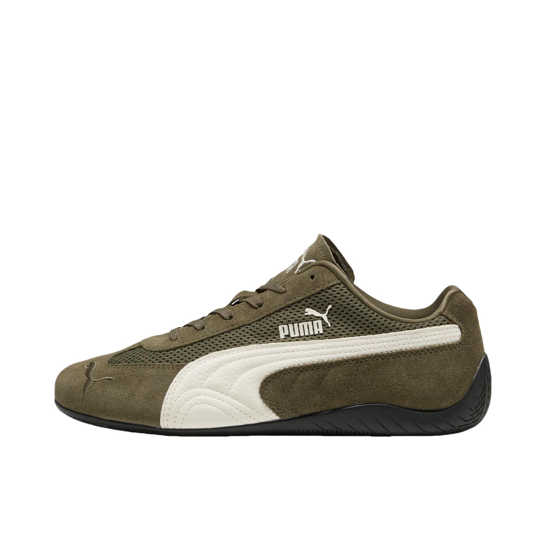 推荐商品：Puma/彪马 Speedcat OG 赛车鞋 德训鞋 训练鞋 T头薄底复古防滑耐磨贴合赛车风流光风 浅绿色/白色