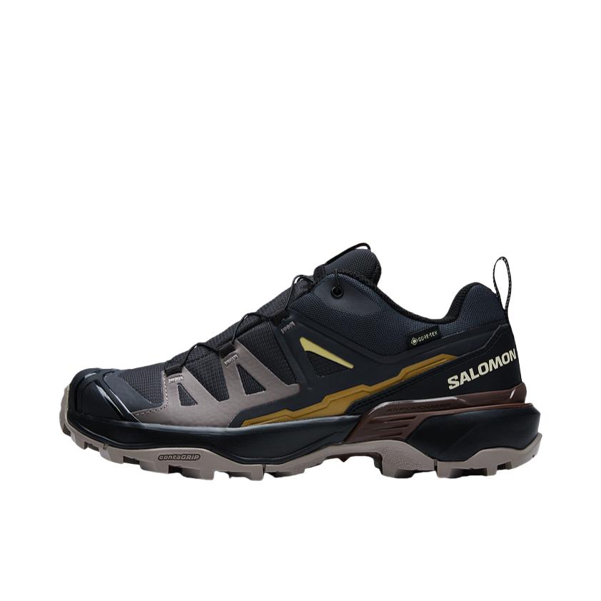 推荐商品：Salomon/萨洛蒙 X Ultra 360 Edge 缓震耐磨 防水 圆头 稳定支撑 登山 户外鞋 徒步鞋 墨黑色