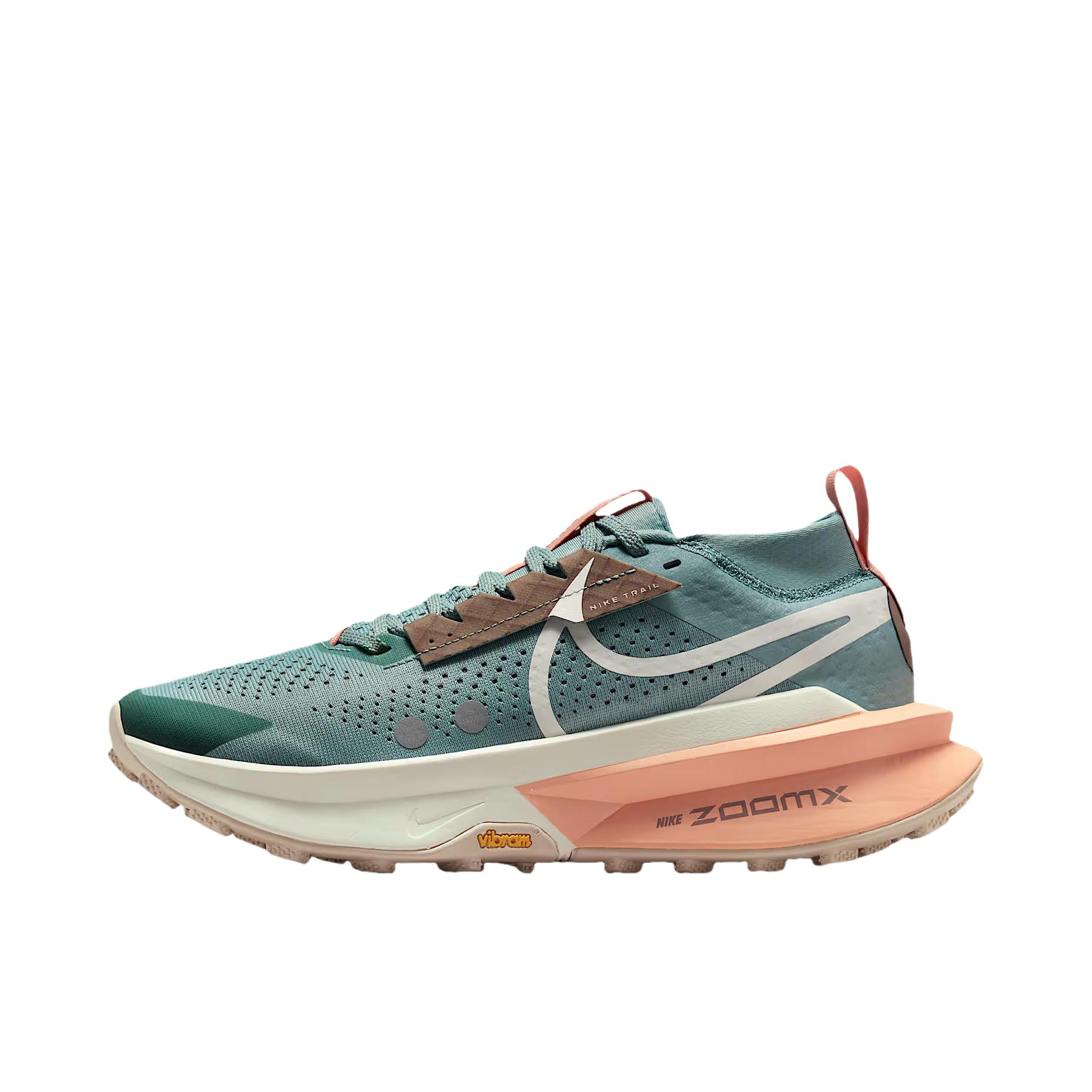 推荐商品：Nike Zegama Trail 2 跑鞋 舒适缓震防滑耐磨轻便透气时尚百搭织物贴合回弹支撑 女款/绿色 