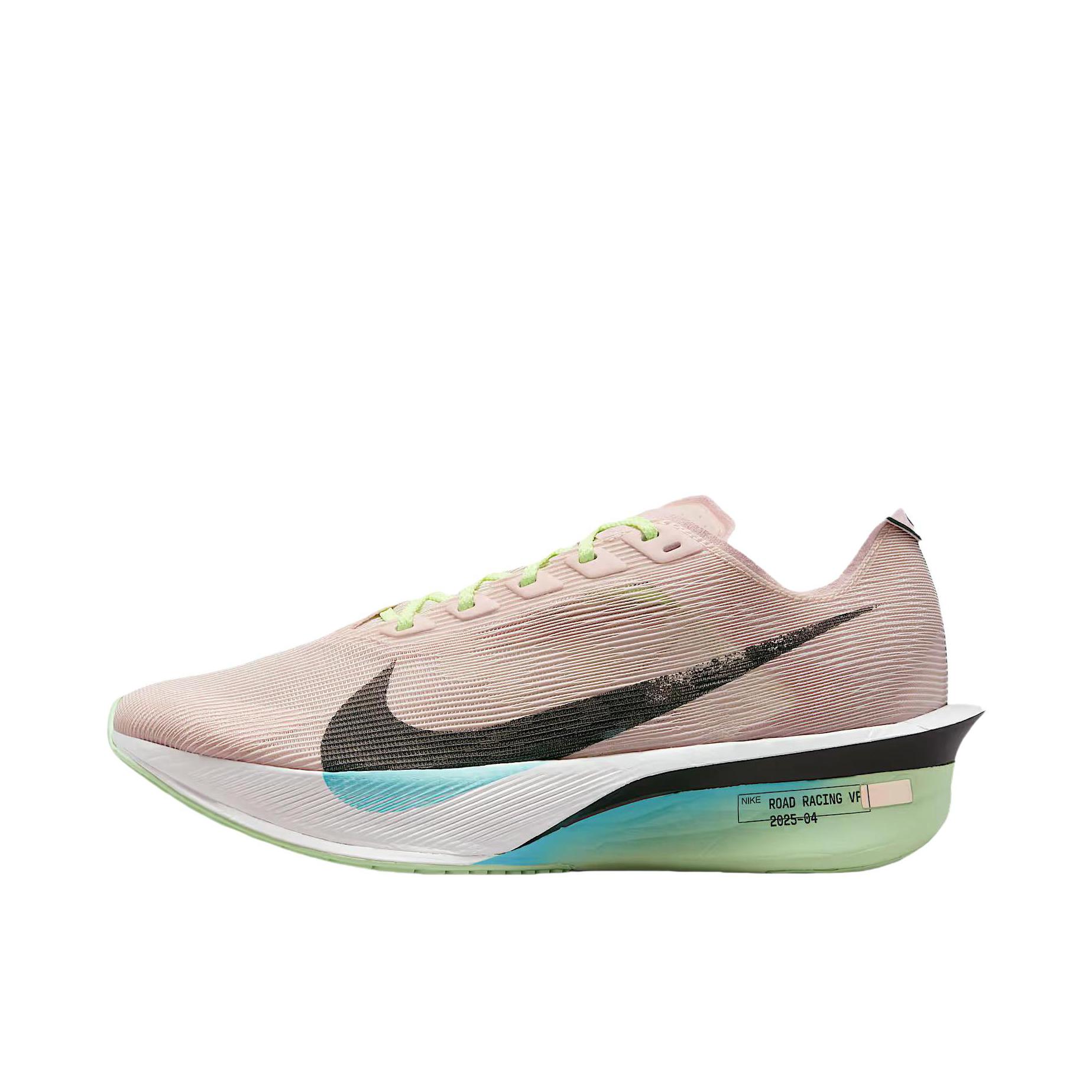 推荐商品：Nike Zoom VaporFly Next% 4 跑鞋 碳板支撑低帮健步系带缓震轻量马拉松 粉色