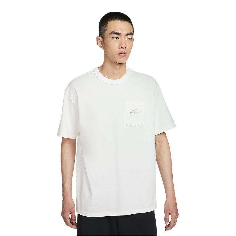 Nike/耐克 亲肤落肩圆领短袖T恤 HQ9241 米白