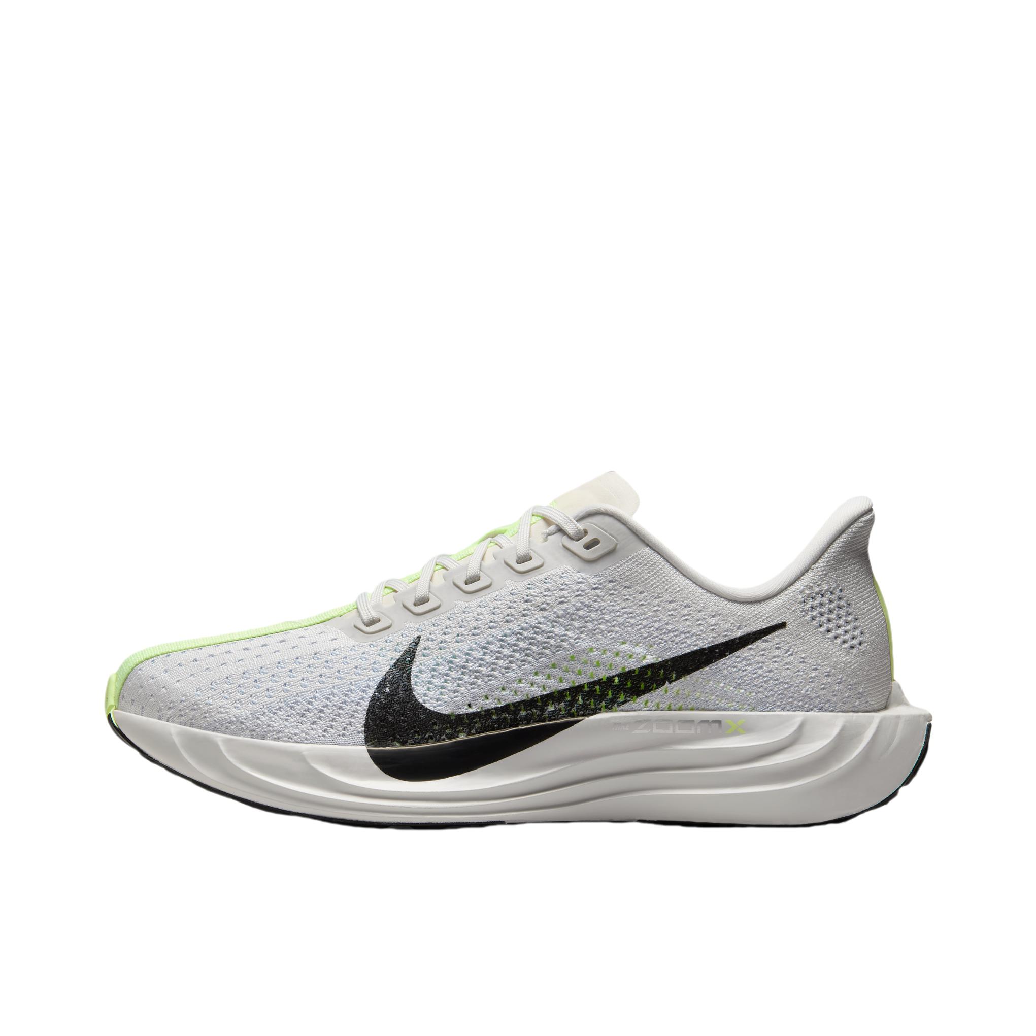 推荐商品：Nike Pegasus Plus 超级飞马 跑鞋 透气耐磨回弹织物支撑减震训练竞速贴合 浅银灰/黑色/白金色/微黄绿