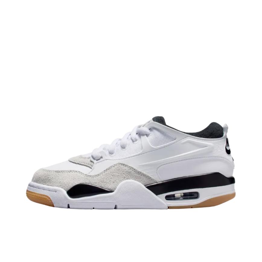 推荐商品：Air Jordan 4 RM 运动休闲鞋 缓震支撑透气训练复古气垫 大童/白色/黑色/灰色