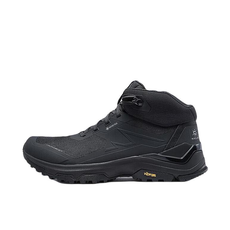 推荐商品：Kailas/凯乐石  界山  GTX 耐磨防滑 防水抓地 舒适透气 运动  户外鞋徒步鞋  KS2312101 中帮/墨黑色