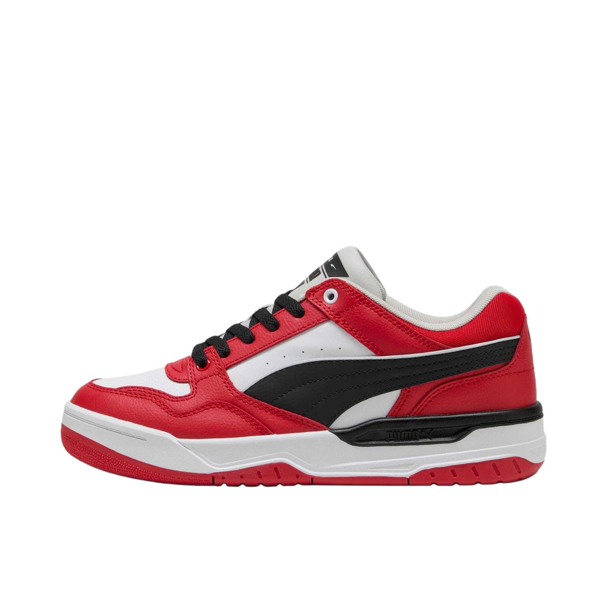 推荐商品：Puma/彪马 REBOUND 1948 板鞋 防滑耐磨舒适低帮橡胶时尚百搭复古贴合篮球风 黑色/红色