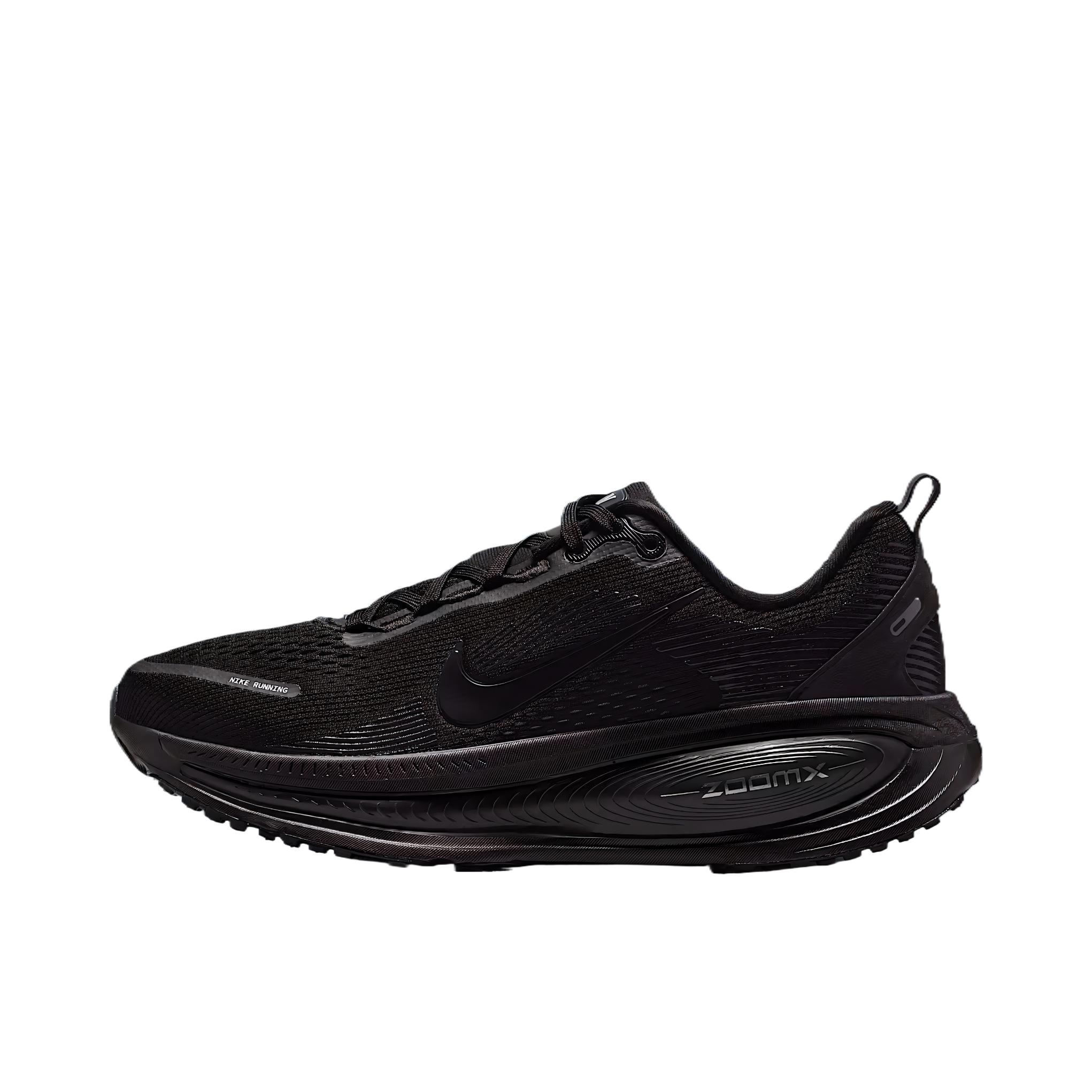 推荐商品：Nike Vomero 18 跑鞋 减震防滑低帮厚底训练轻便短跑贴合防水 女款/黑色