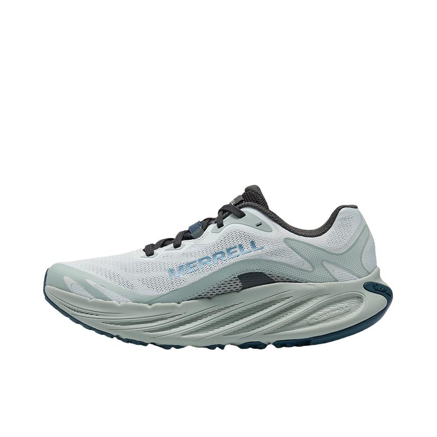 推荐商品：Merrell/迈乐 漠飞PRO 跑鞋 户外运动越野中性 豆灰色/绿色
