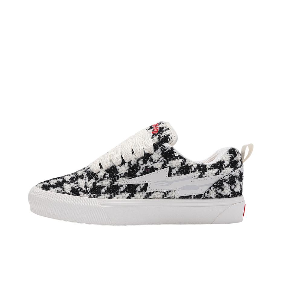 推荐商品：DUEPLAY 板鞋 复仇风暴增高防滑耐磨 DUD622702 黑色/千格白