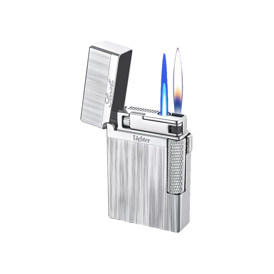 推荐商品：枫腾 侧滑轮​复古​​精雕​防风双火打火机 ​