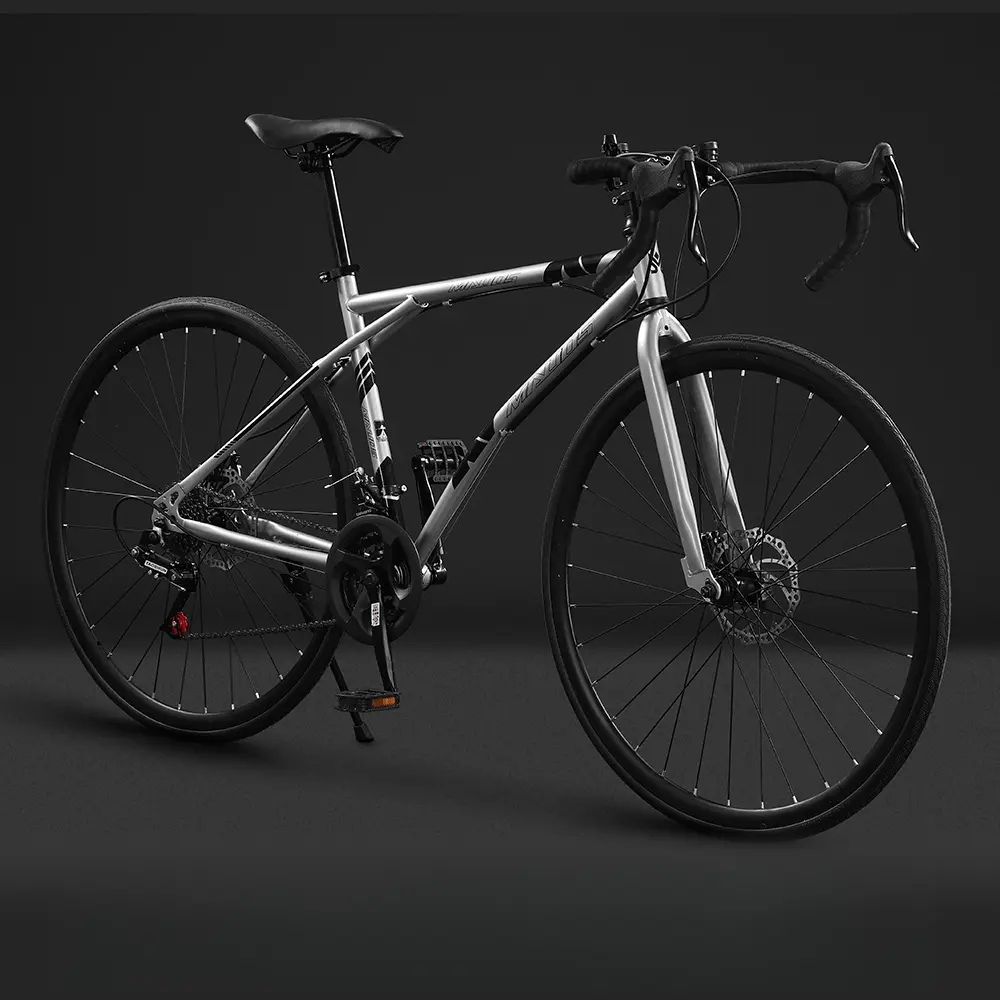 推荐商品：KIMMOORUI/金武端 高碳钢 细管 轻量化 多速别 死飞 防滑 公路车