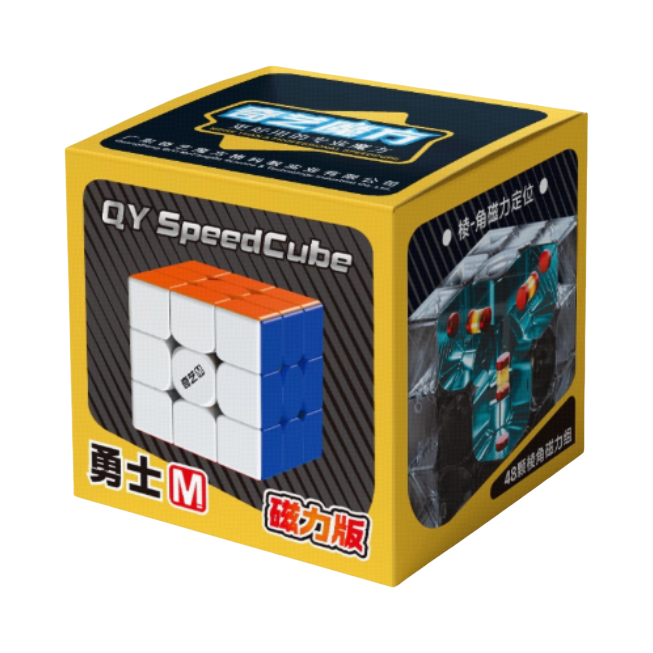 推荐商品：奇艺 勇士M 三阶UV钻面磁力款魔方 儿童玩具