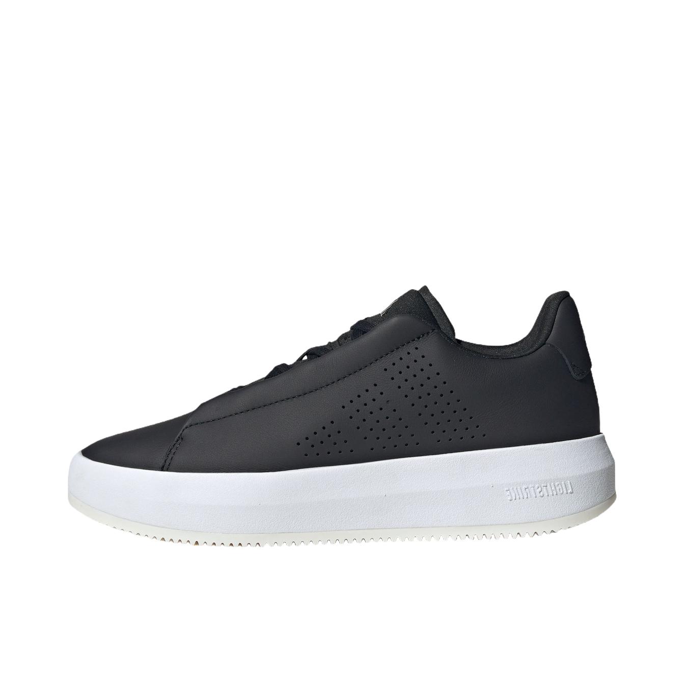 推荐商品：adidas ACESMASH 板鞋 网球鞋 舒适回弹防滑耐磨缓震轻便低帮百搭 黑色/白色