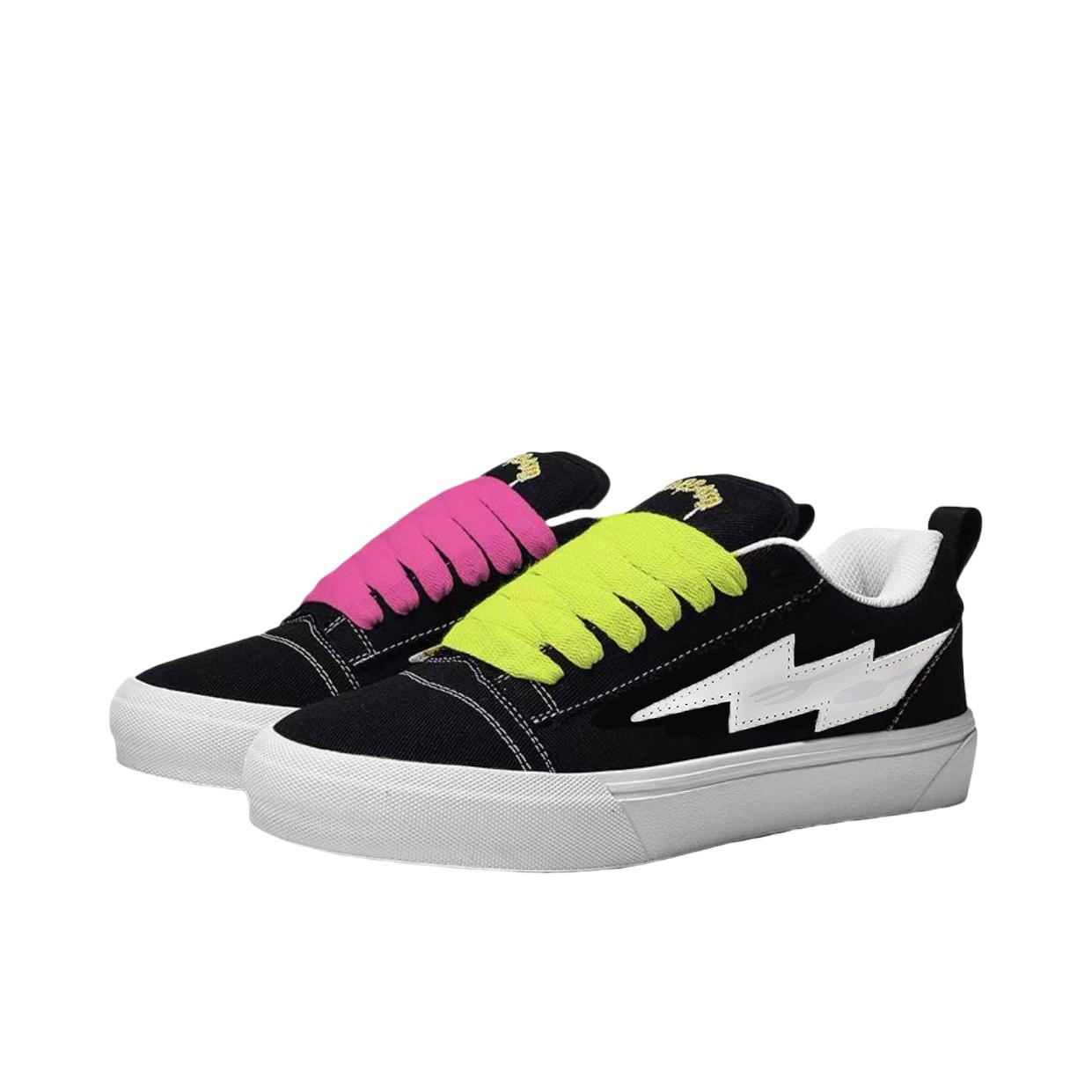 推荐商品：Faterri 板鞋 小香风复古橡胶运动风 FTR-D6228 鸳鸯款/黑色