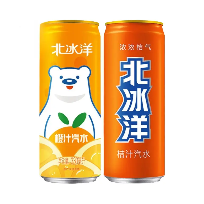 推荐商品：北冰洋 汽水 碳酸饮料 330ml/ 罐 多口味组合