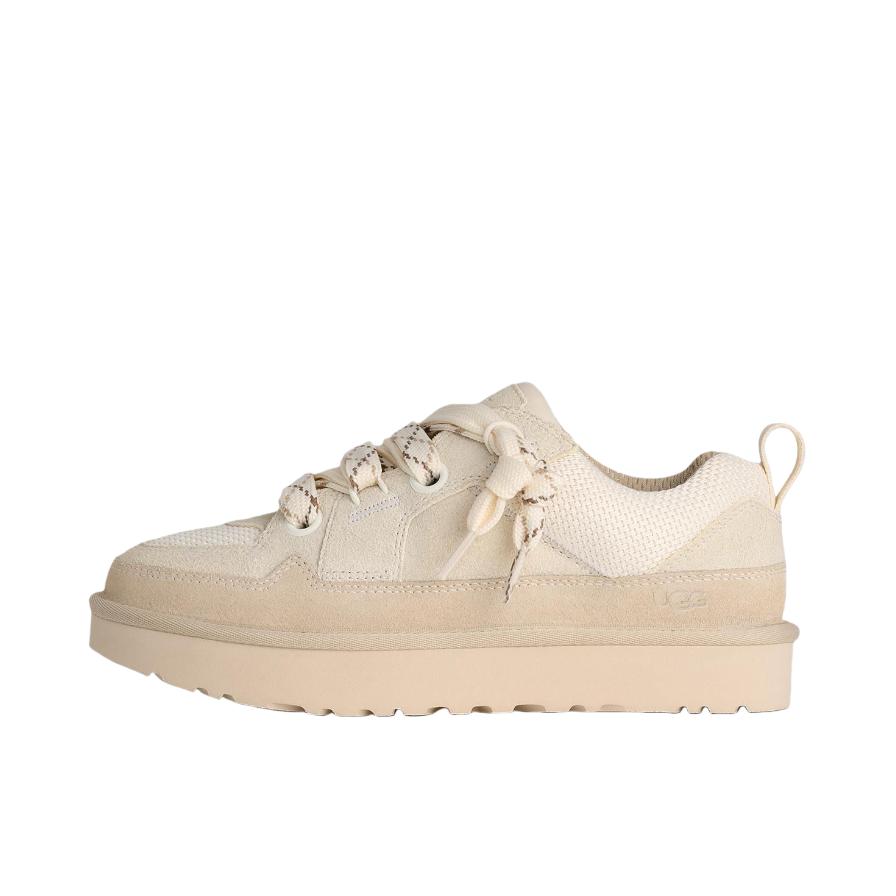 推荐商品：UGG Campfire 百搭 低帮 系带 圆头 运动休闲鞋 茉莉白