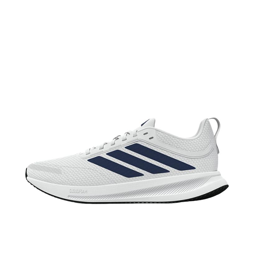 推荐商品：adidas Runblaze 跑鞋 透气户外训练运动减震 灰色/蓝色