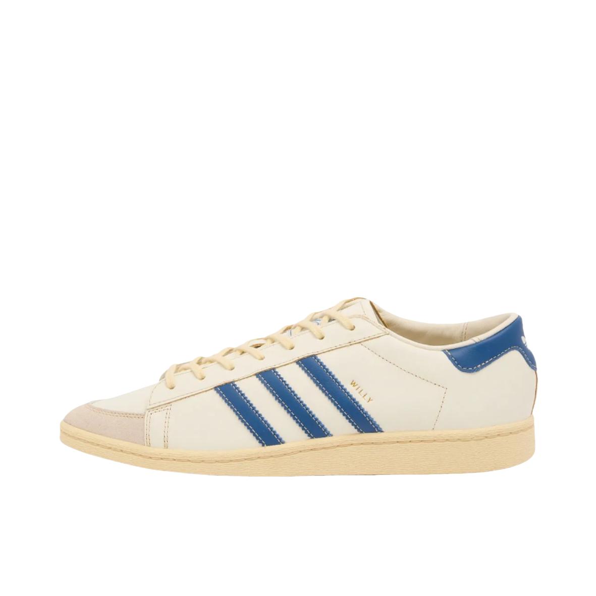 推荐商品：adidas Originals  Jabbar  防滑耐磨 舒适 复古百搭 时尚 运动休闲鞋 Willy Chavarria联名/蓝色